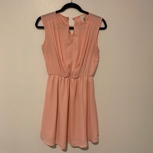 Peach dress!